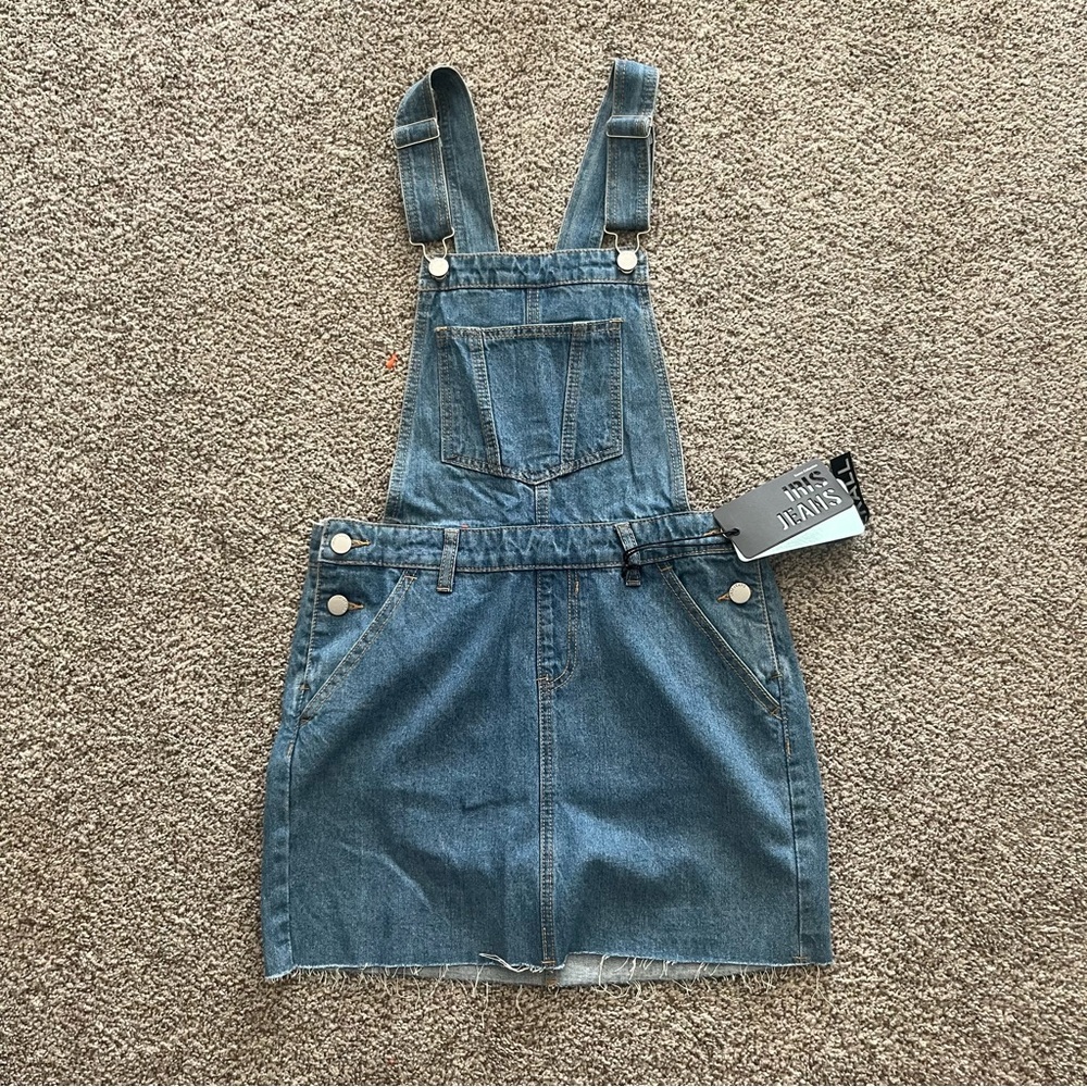 Iris Jeans Denim Overall Dress
